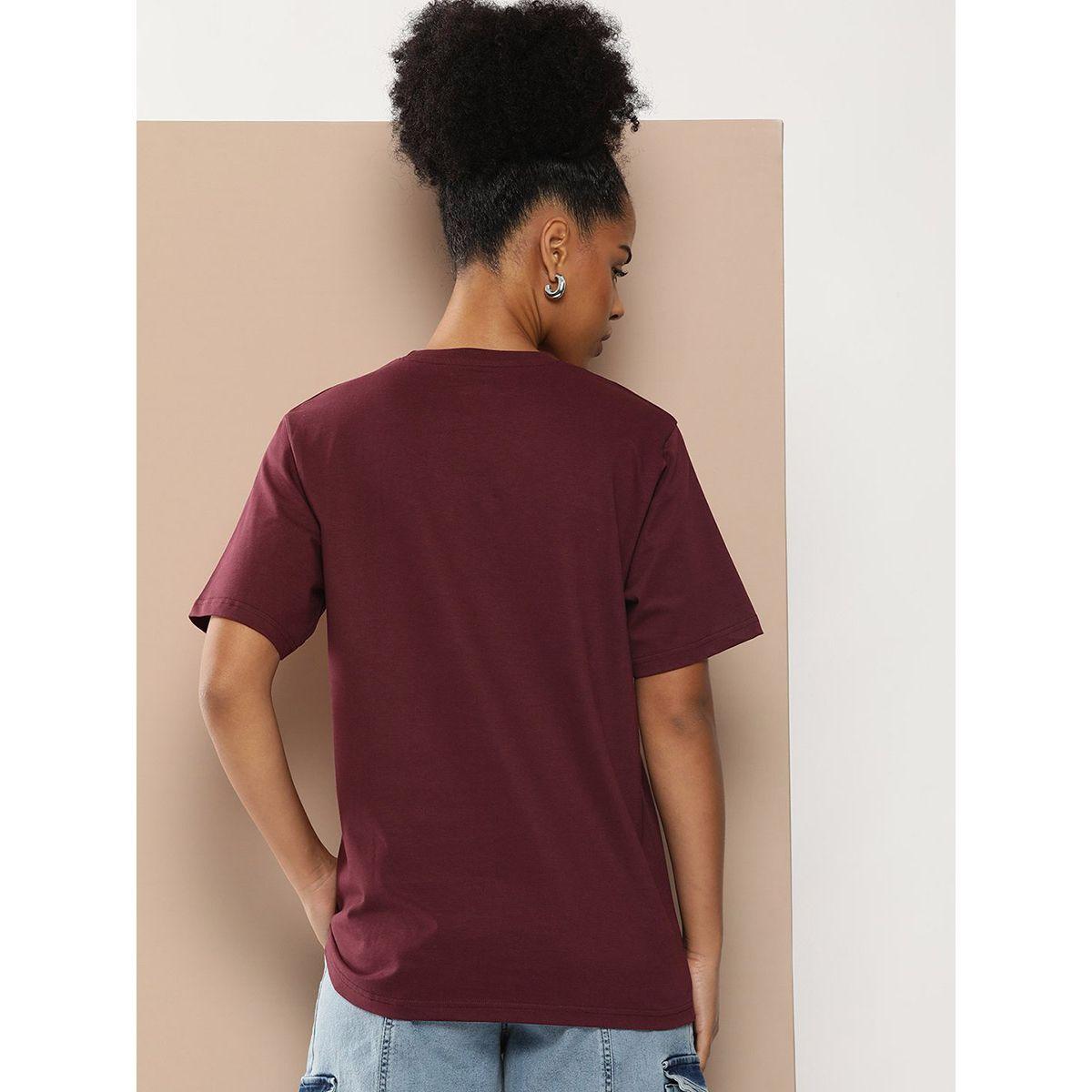 Difference of Opinion X Styli  Oversized Sunset Drive Graphic Print T-Shirt-women-clothing-tshirts-image-4