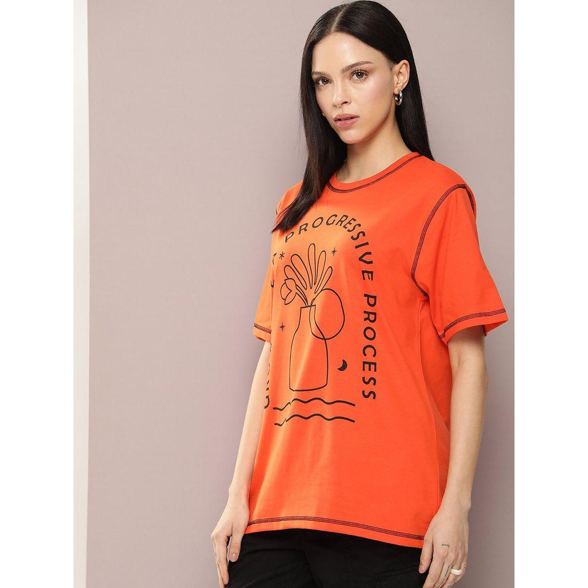 Dillinger X Styli  Oversized Graphic T-Shirt with Stitch Detail-women-clothing-tshirts-image-3