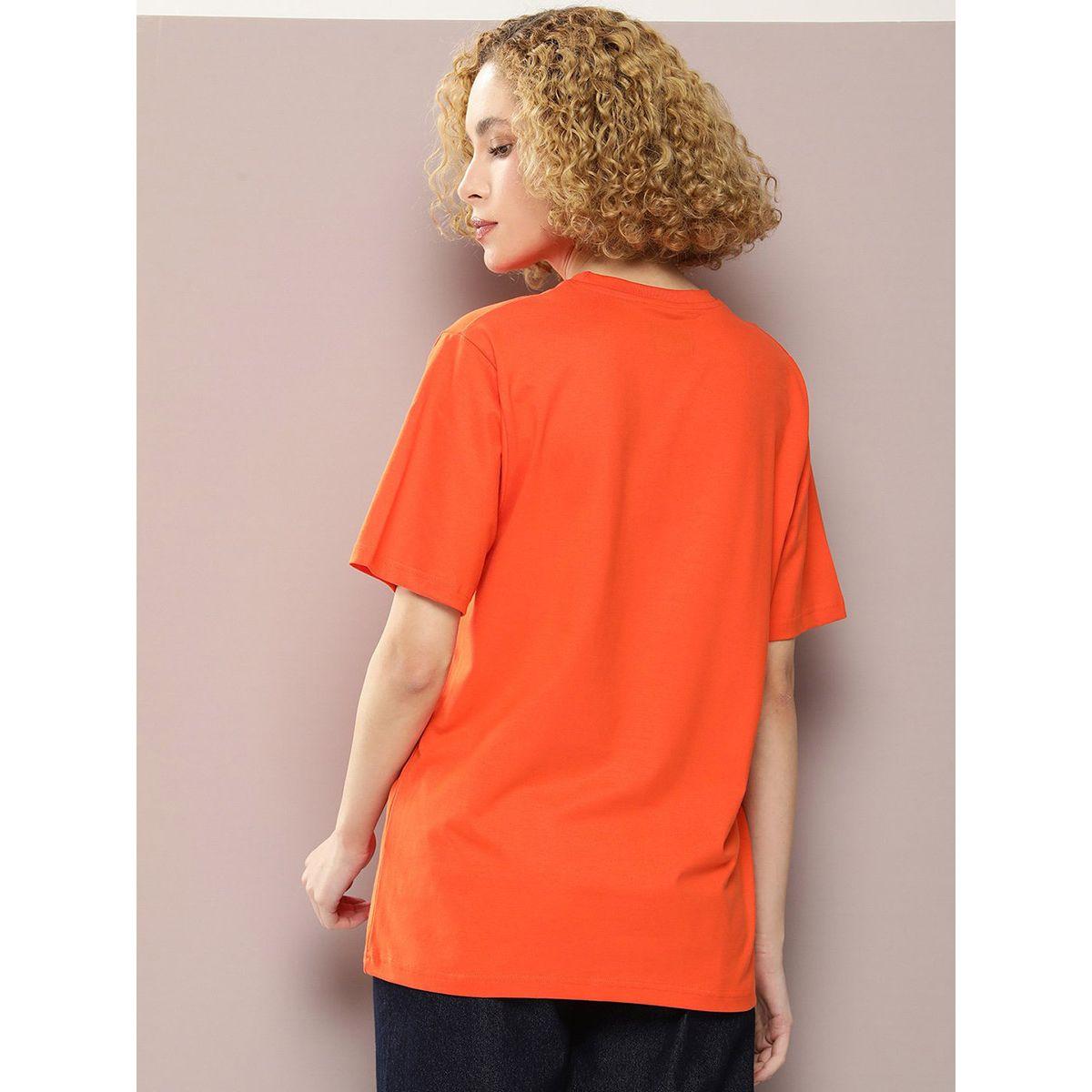 Dillinger X Styli  Oversized Flower Print Drop Shoulder T-Shirt-women-clothing-tshirts-image-4