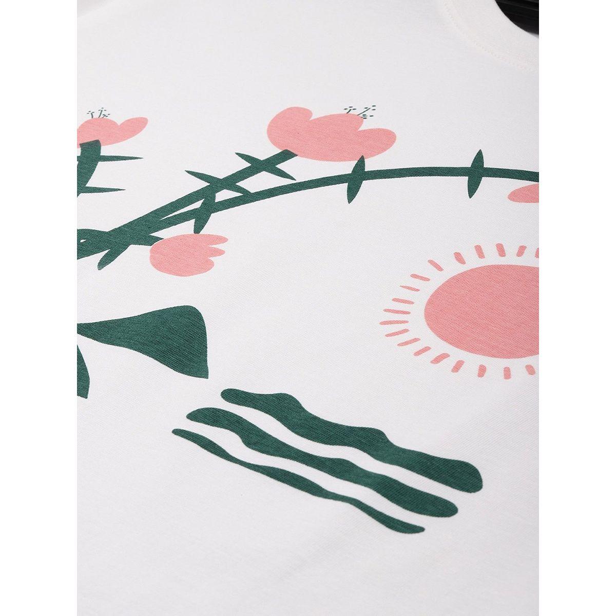 Dillinger X Styli  Oversized Graphic Print Round Neck T-Shirt-women-clothing-tshirts-image-2