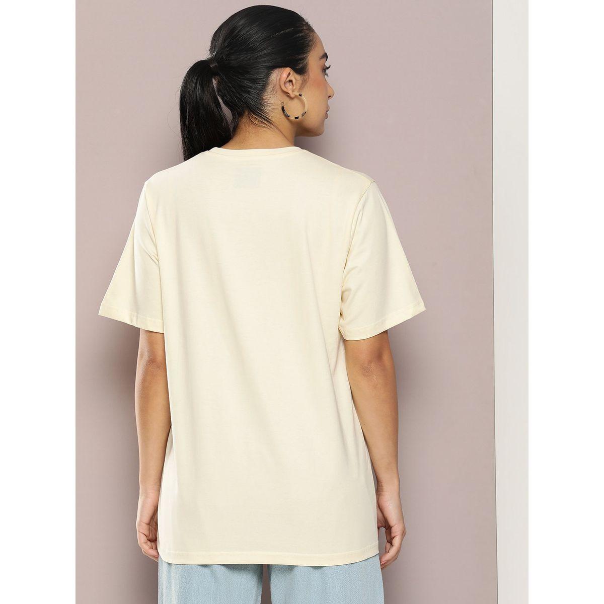 Dillinger X Styli  Oversized Sunshine Graphic Longline T-Shirt-women-clothing-tshirts-image-4
