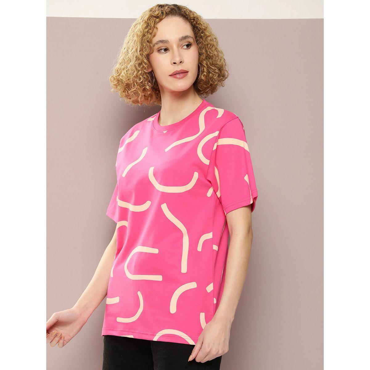 Dillinger X Styli  Oversized Graphic Print Combed Cotton T-Shirt-women-clothing-tshirts-image-3