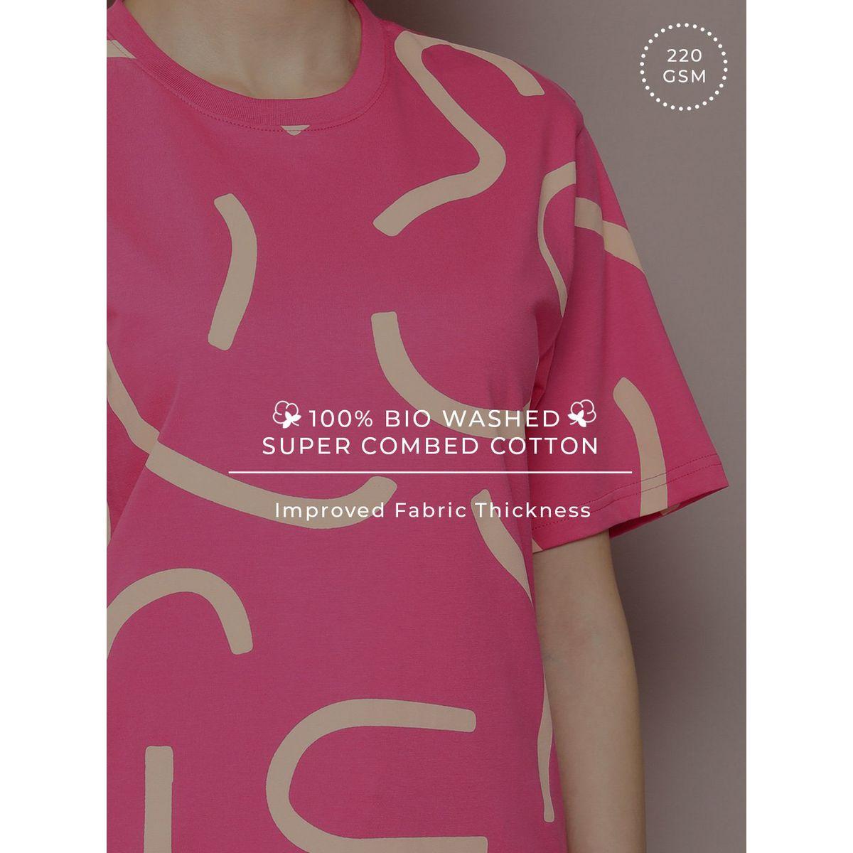 Dillinger X Styli  Oversized Graphic Print Combed Cotton T-Shirt-women-clothing-tshirts-image-6