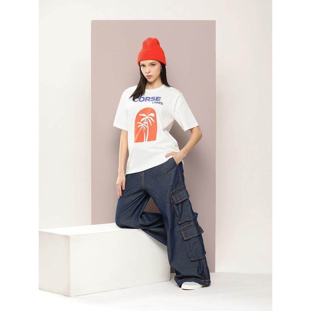 Dillinger X Styli  Oversized Corse Vibes Graphic Print T-Shirt-women-clothing-tshirts-image-5
