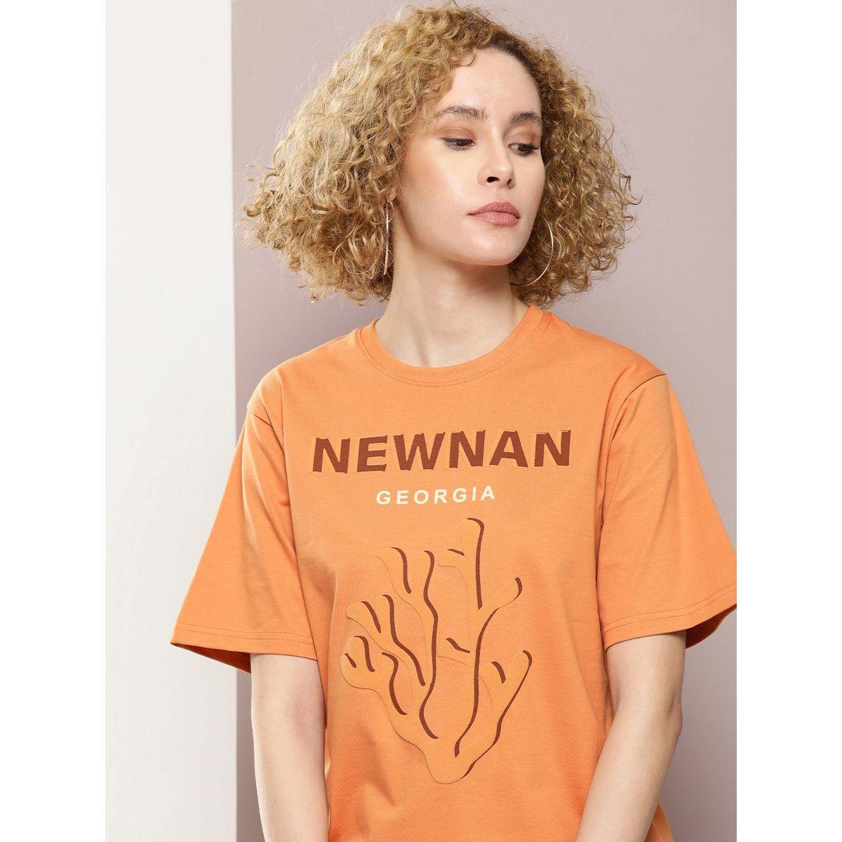 Dillinger X Styli  Oversized Graphic Print Drop Shoulder T-Shirt-women-clothing-tshirts-image-1