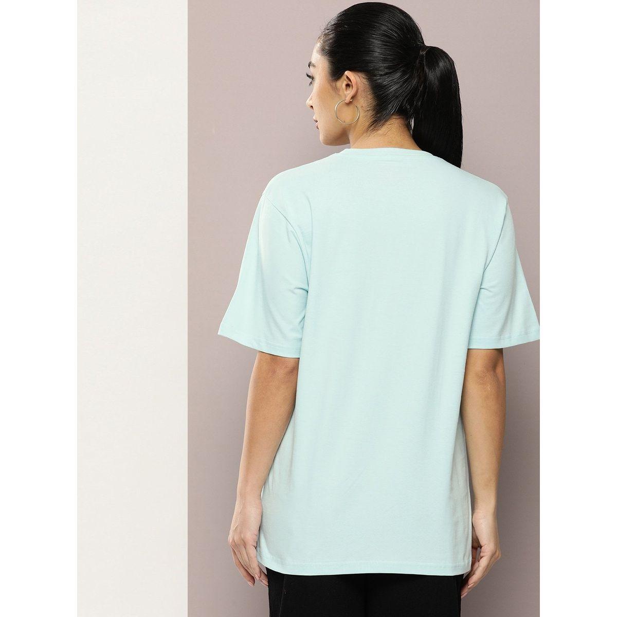 Dillinger X Styli  Oversized Beautes Embossed Print T-Shirt-women-clothing-tshirts-image-4
