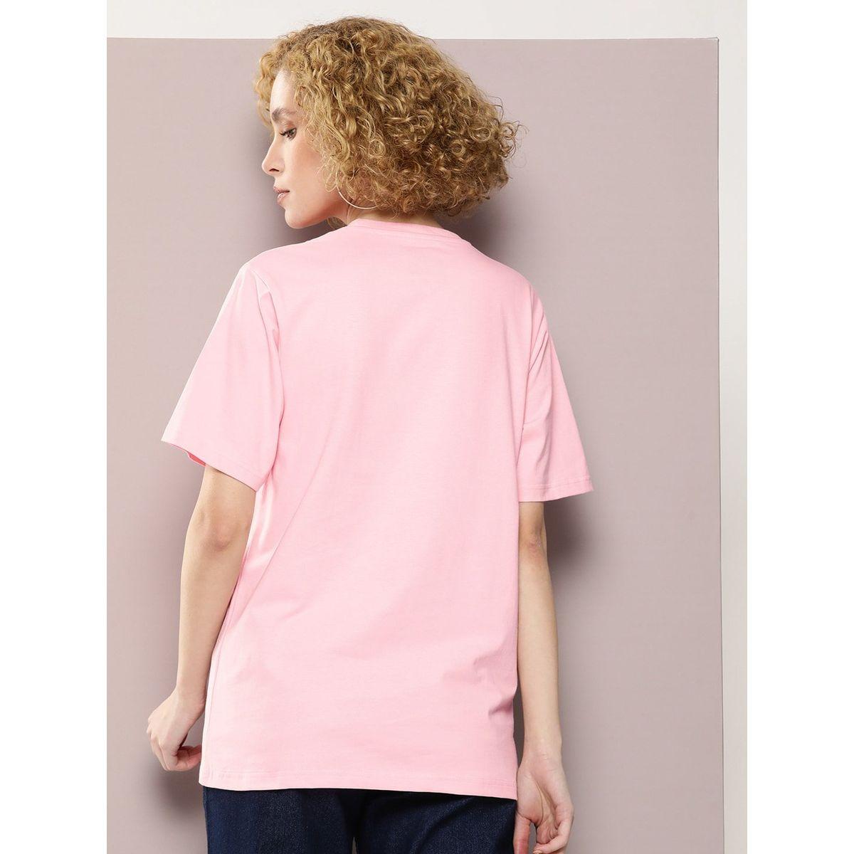 Dillinger X Styli  Oversized Beautes Embossed Print T-Shirt-women-clothing-tshirts-image-4