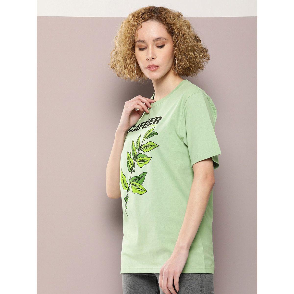 Dillinger X Styli  Oversized Cafeier Graphic Print T-Shirt-women-clothing-tshirts-image-3
