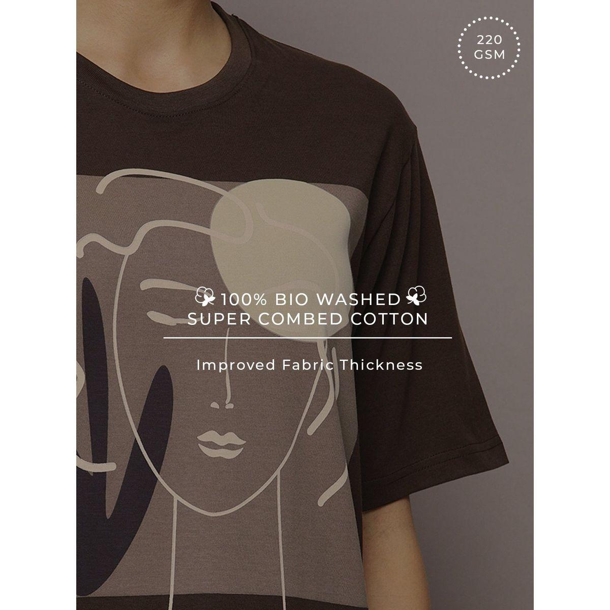 Dillinger X Styli  Oversized Girl Graphic Print T-Shirt-women-clothing-tshirts-image-6