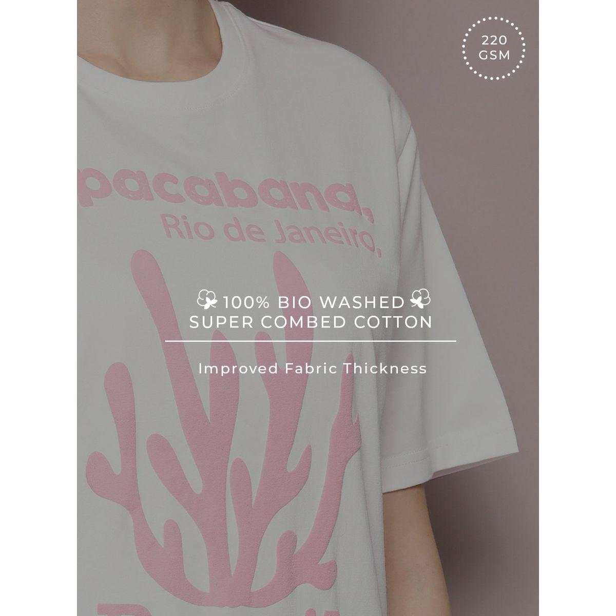تيشيرت فضفاض مطبع بطبعة جرافيك ديلينجر × ستايلي-women-clothing-tshirts-image-6
