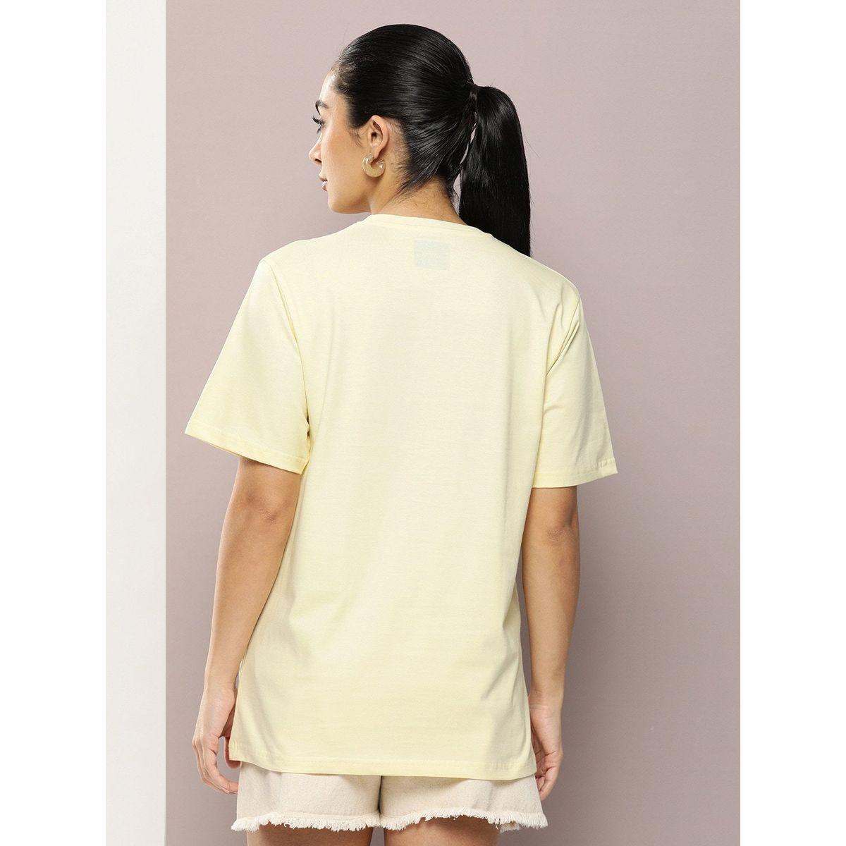 Dillinger X Styli  Oversized Chill Girl Graphic Print T-Shirt-women-clothing-tshirts-image-4