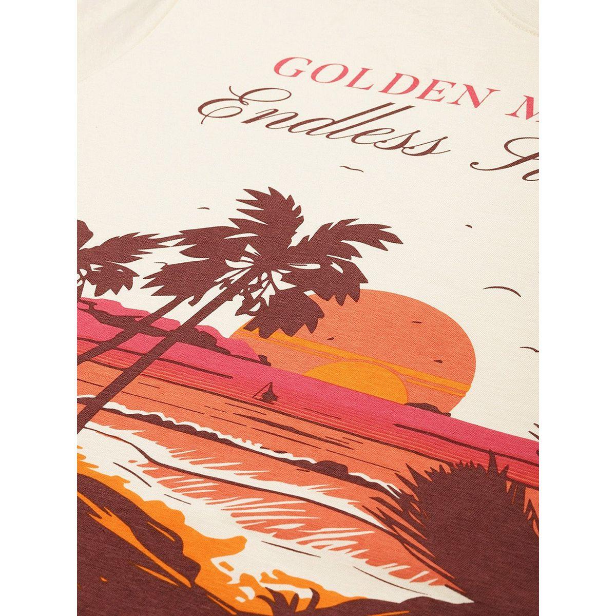 Dillinger X Styli  Oversized Endless Summer Graphic Print T-Shirt-women-clothing-tshirts-image-2