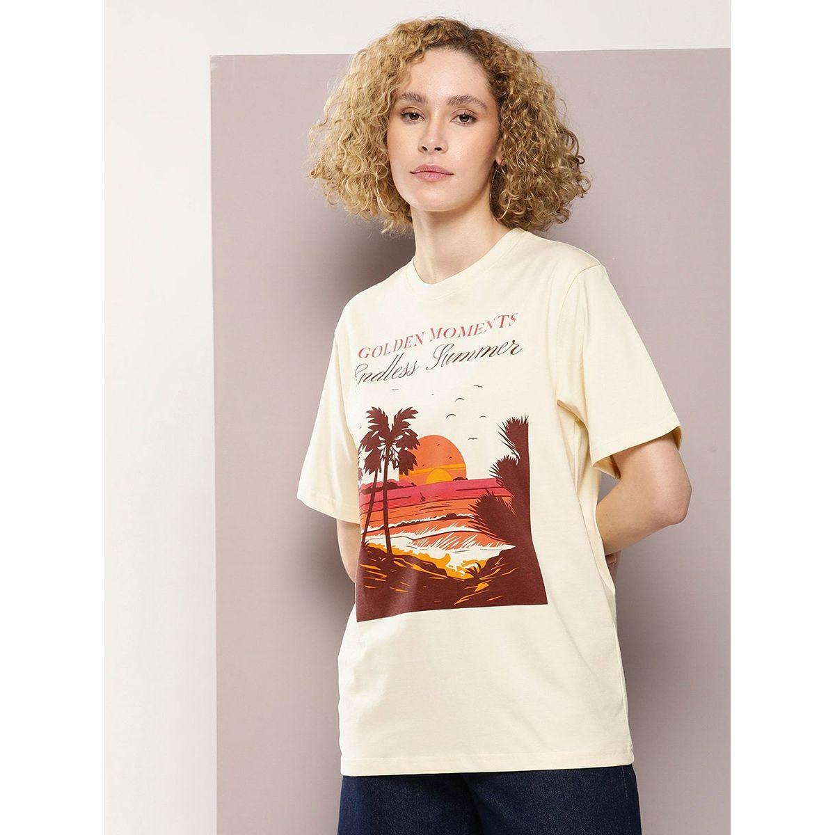 Dillinger X Styli  Oversized Endless Summer Graphic Print T-Shirt-women-clothing-tshirts-image-3