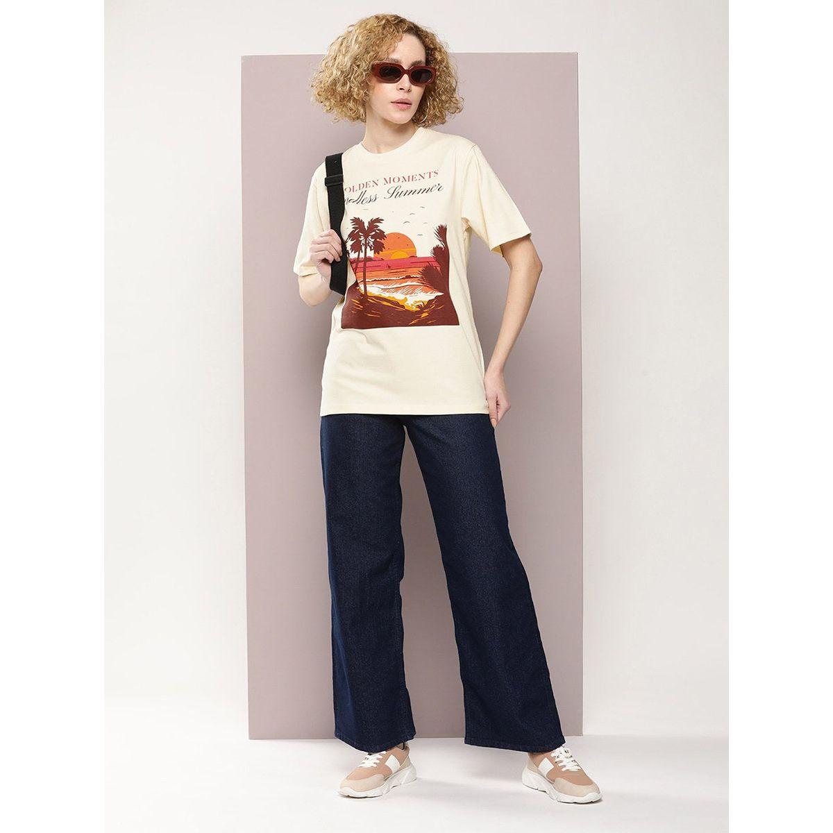 Dillinger X Styli  Oversized Endless Summer Graphic Print T-Shirt-women-clothing-tshirts-image-5