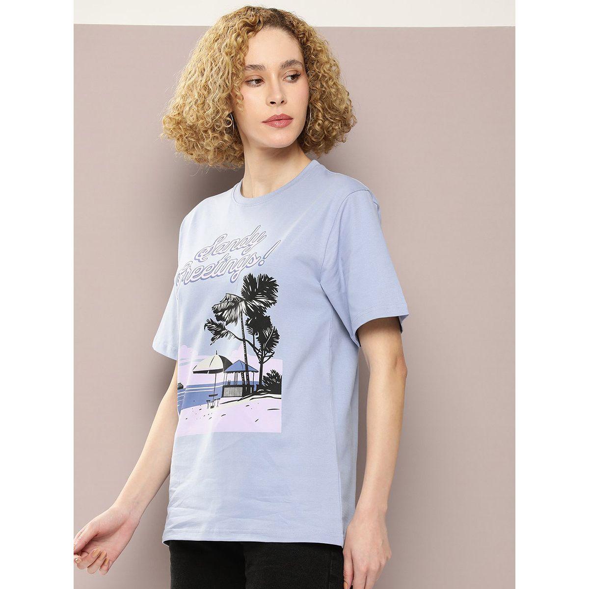 Dillinger X Styli  Oversized Sandy Graphic Print Combed Cotton T-Shirt-women-clothing-tshirts-image-3