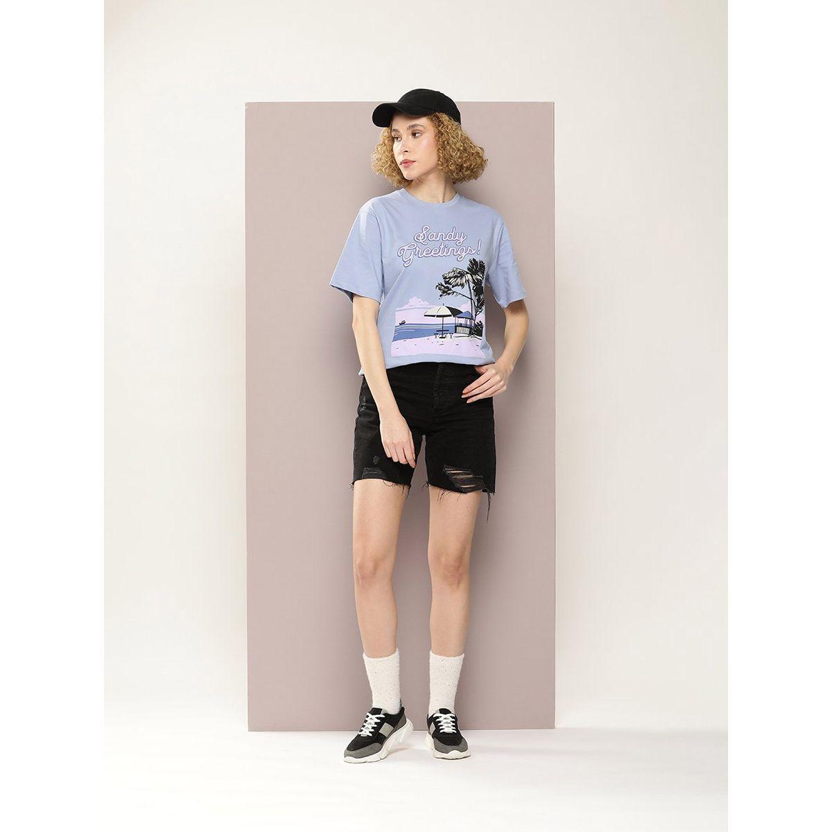 Dillinger X Styli  Oversized Sandy Graphic Print Combed Cotton T-Shirt-women-clothing-tshirts-image-5