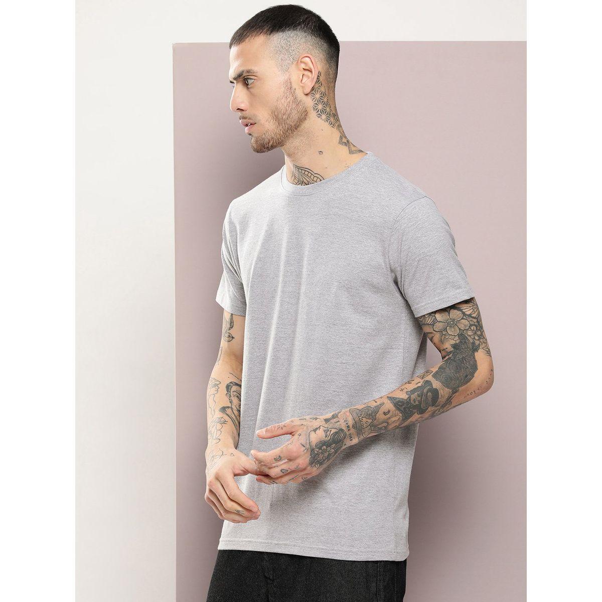Dillinger X Styli  Plain Cotton Regular Fit T-Shirt-men-clothing-tshirtsandpolos-tshirts-image-1
