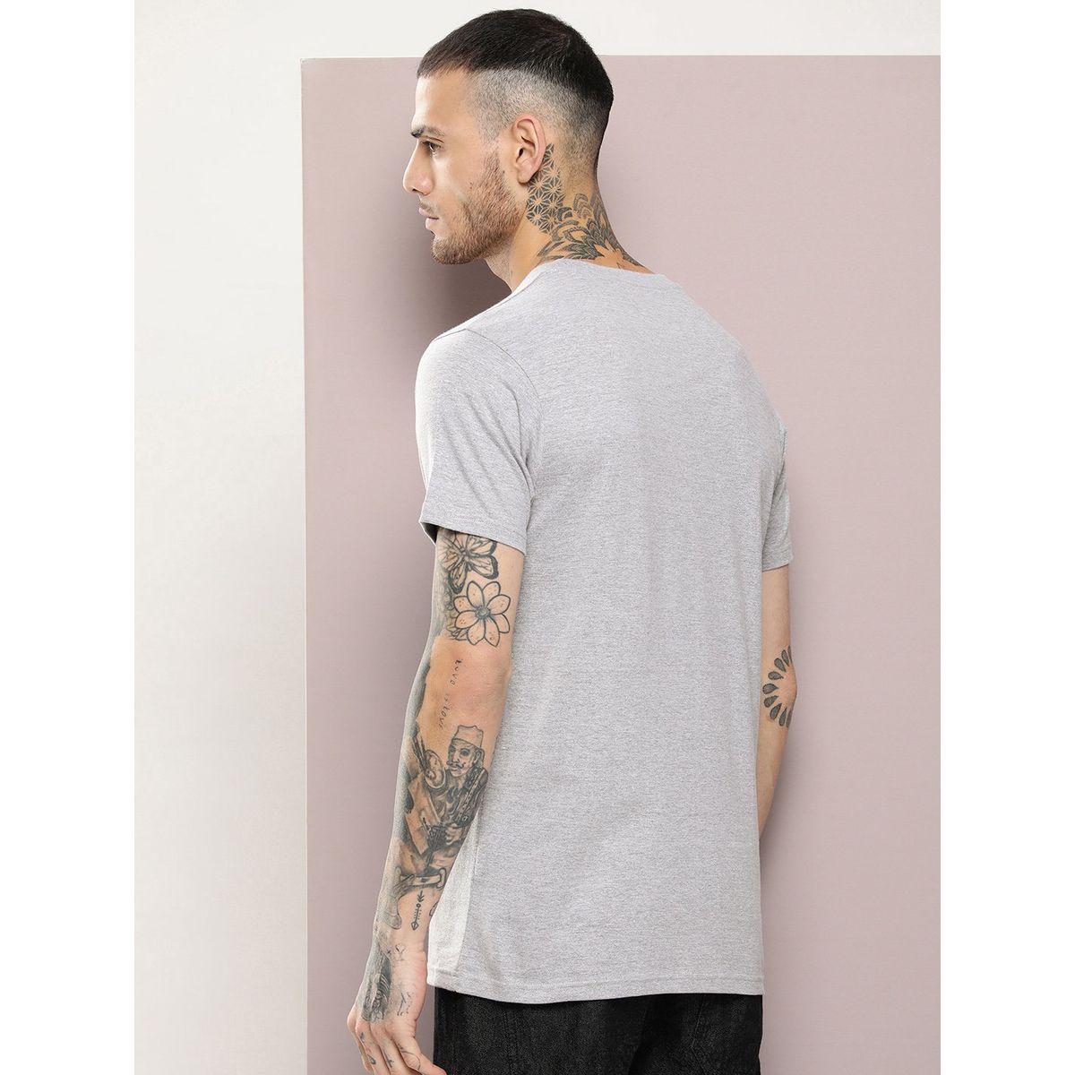 تيشيرت قطن سادة بقصة عادية ديلينجر × ستايلي-men-clothing-tshirtsandpolos-tshirts-image-3