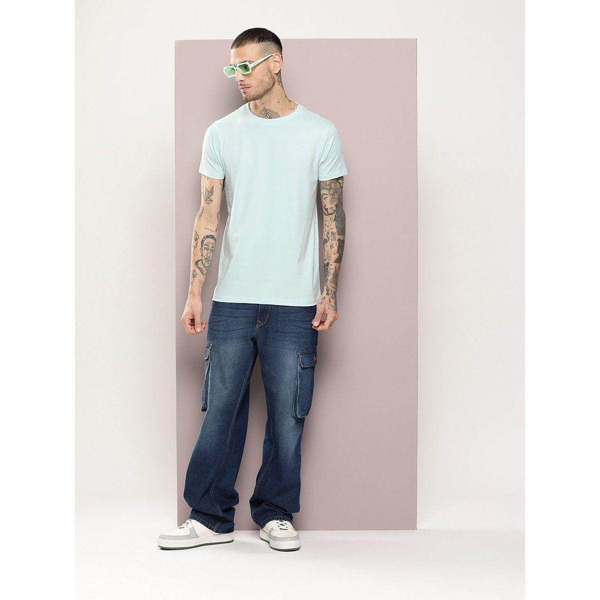 Dillinger X Styli  Plain Cotton Regular Fit T-Shirt-men-clothing-tshirtsandpolos-tshirts-image-4