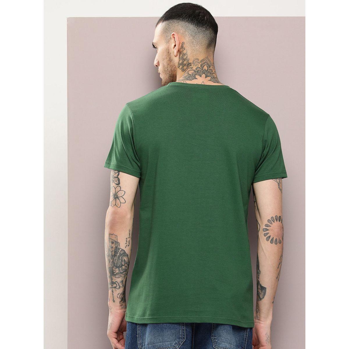 Dillinger X Styli  Plain Cotton Regular Fit T-Shirt-men-clothing-tshirtsandpolos-tshirts-image-3