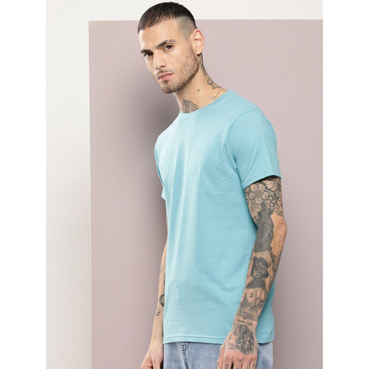 Dillinger X Styli  Plain Cotton Regular Fit T-Shirt-men-clothing-tshirtsandpolos-tshirts-image-1