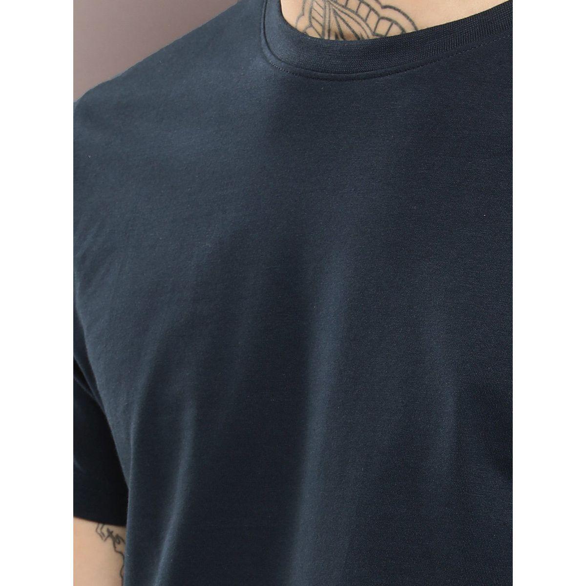 Dillinger X Styli  Plain Cotton Regular Fit T-Shirt-men-clothing-tshirtsandpolos-tshirts-image-2