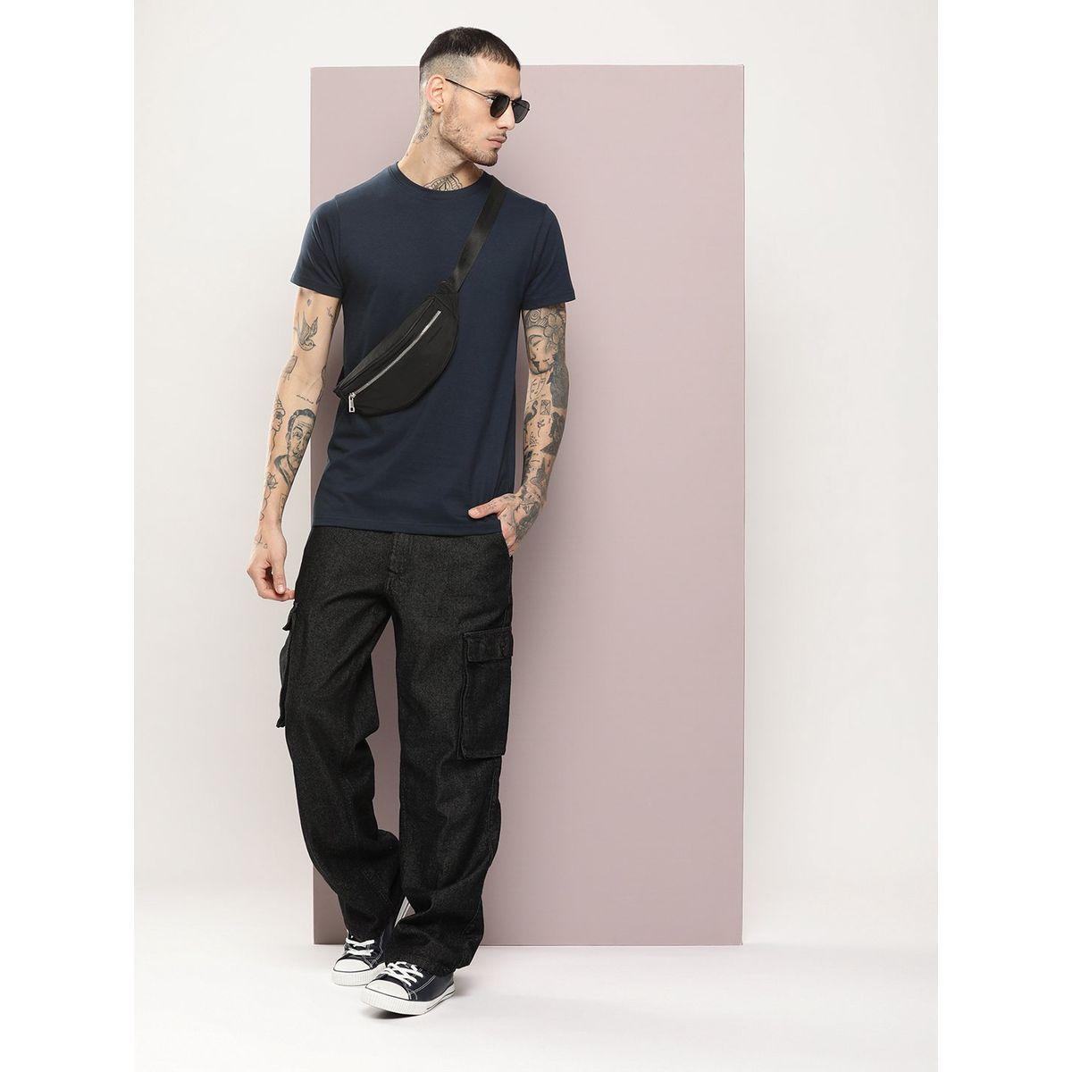 Dillinger X Styli  Plain Cotton Regular Fit T-Shirt-men-clothing-tshirtsandpolos-tshirts-image-4