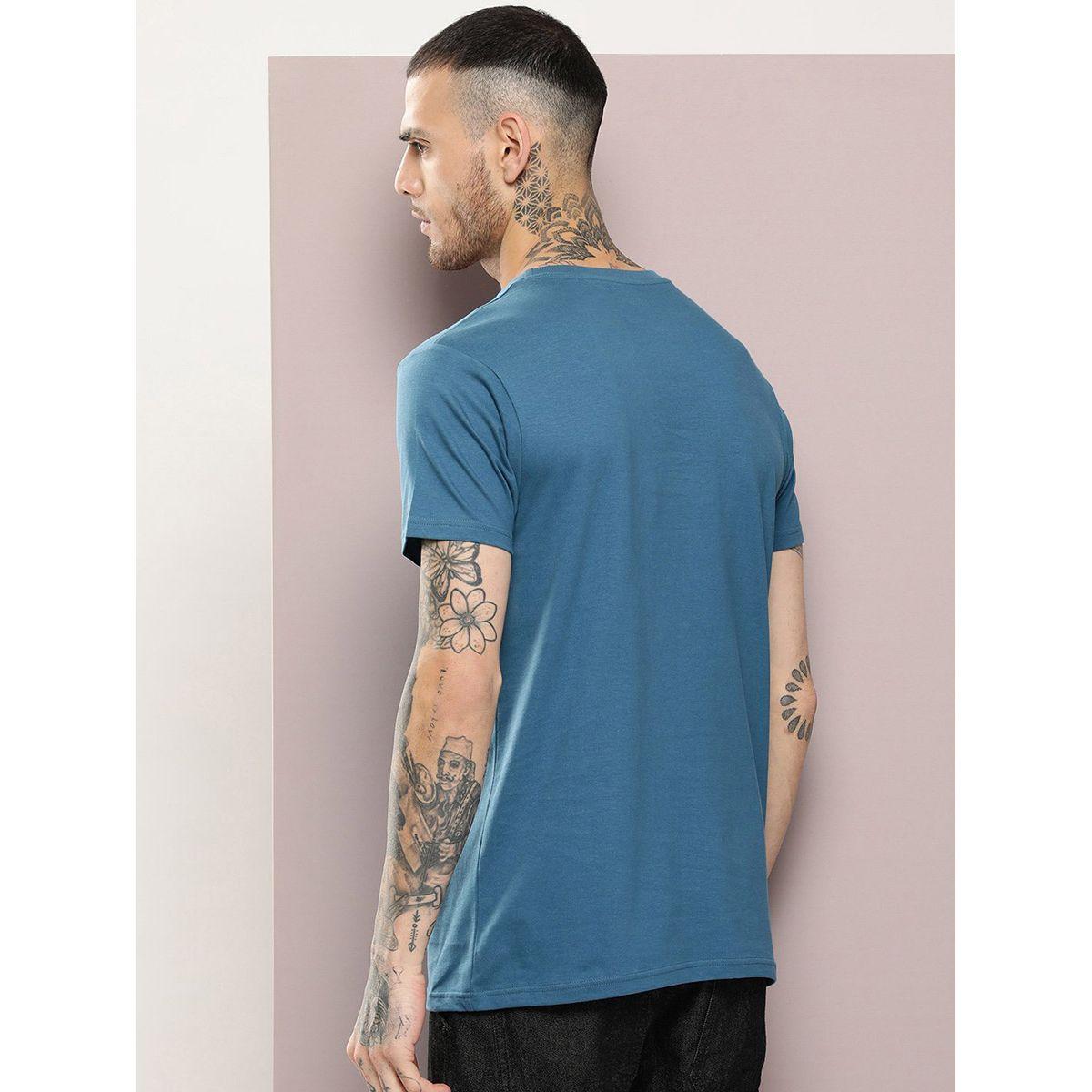تيشيرت قطن سادة بقصة عادية ديلينجر × ستايلي-men-clothing-tshirtsandpolos-tshirts-image-3