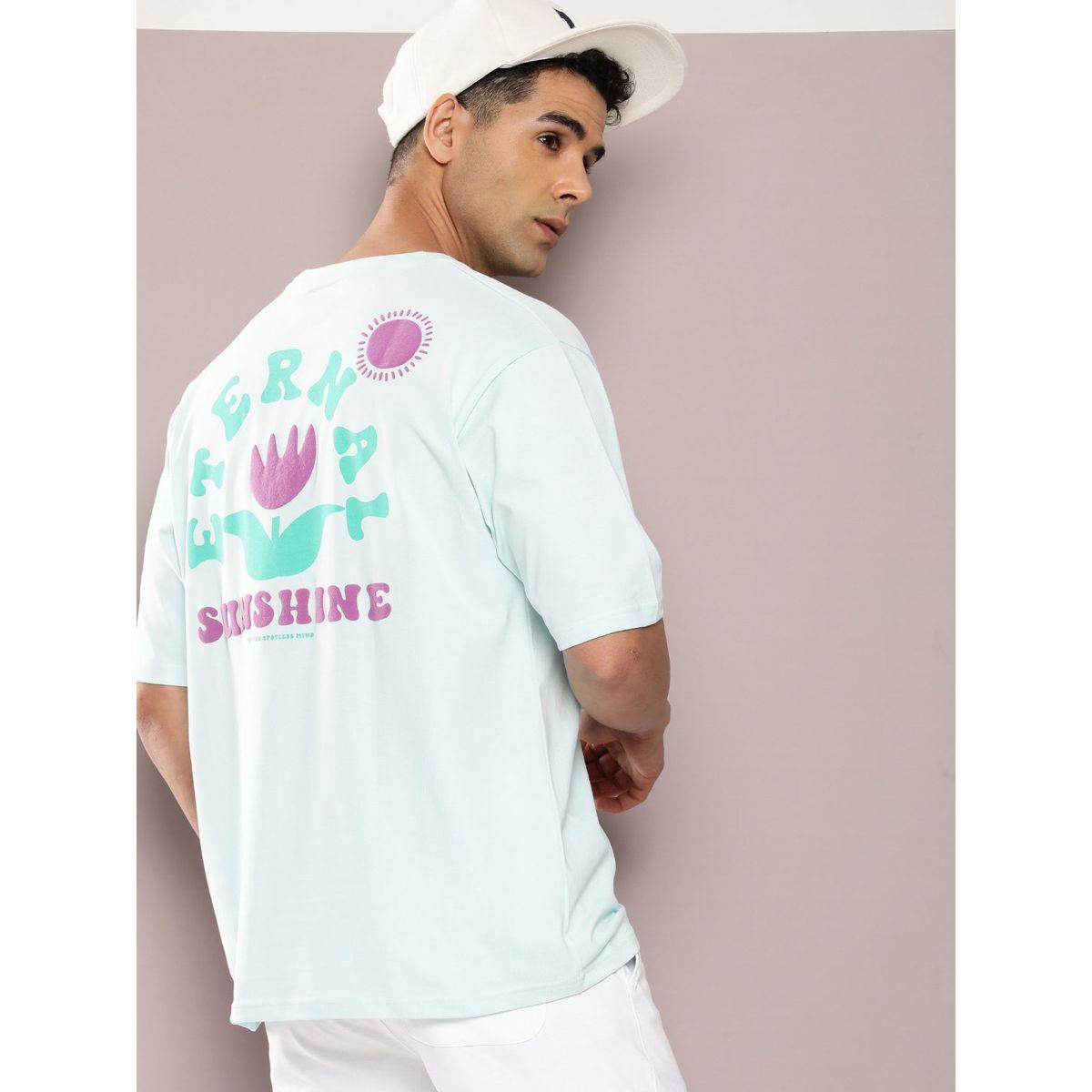 Dillinger X Styli  Flower Puff Graphic Print Oversized T-Shirt-men-clothing-tshirtsandpolos-tshirts-image-1