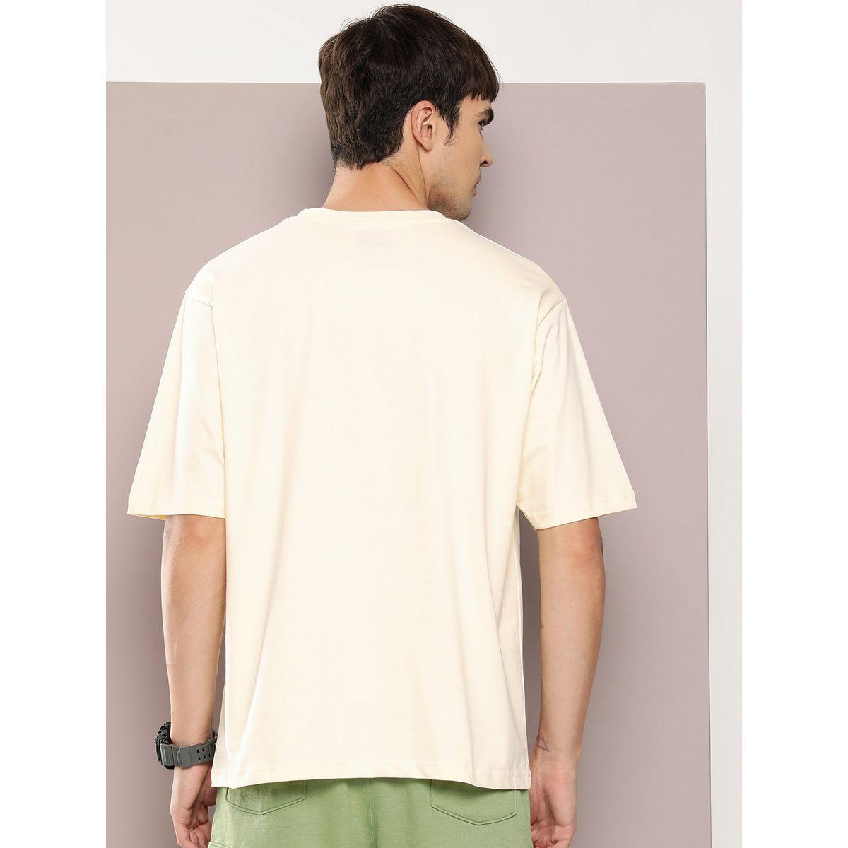 تيشيرت فضفاض مطبع بطبعة جرافيك ديلينجر × ستايلي-men-clothing-tshirtsandpolos-tshirts-image-3