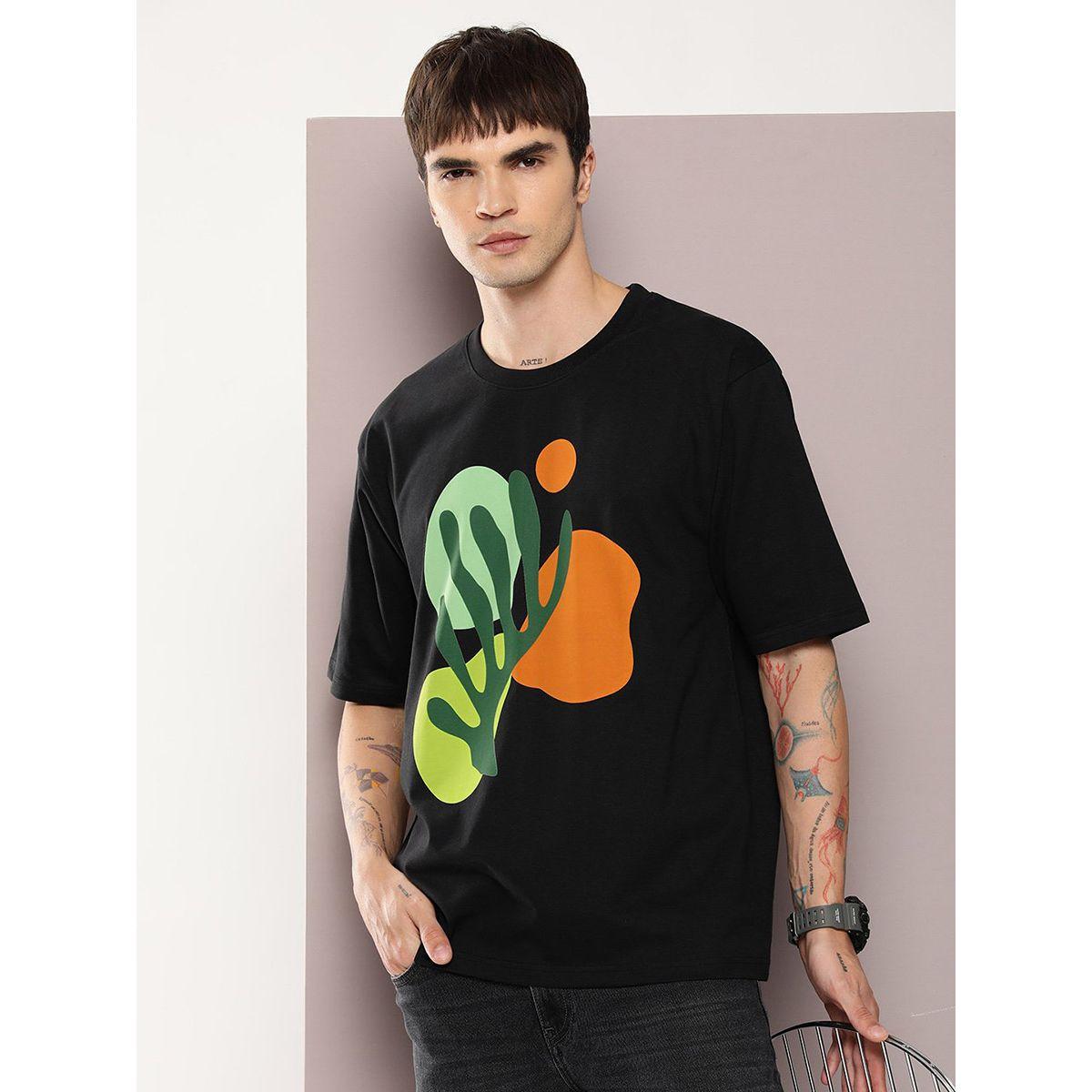 Dillinger X Styli  Round Neck Graphic Print Oversized T-Shirt-men-clothing-tshirtsandpolos-tshirts-image-1