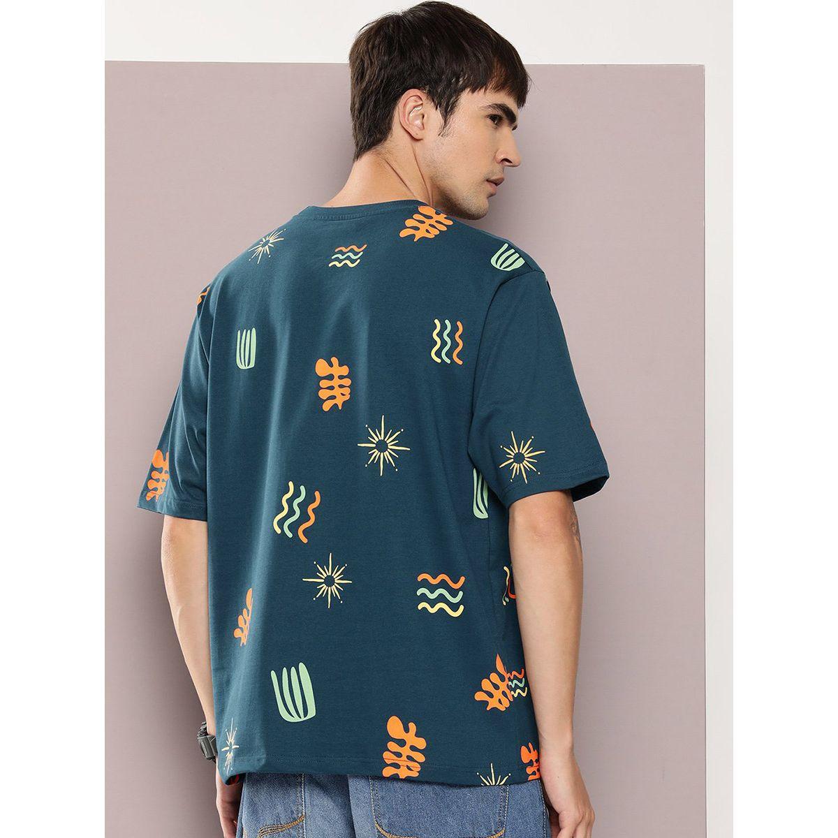 Dillinger X Styli  All Over Graphic Print Oversized T-Shirt-men-clothing-tshirtsandpolos-tshirts-image-2