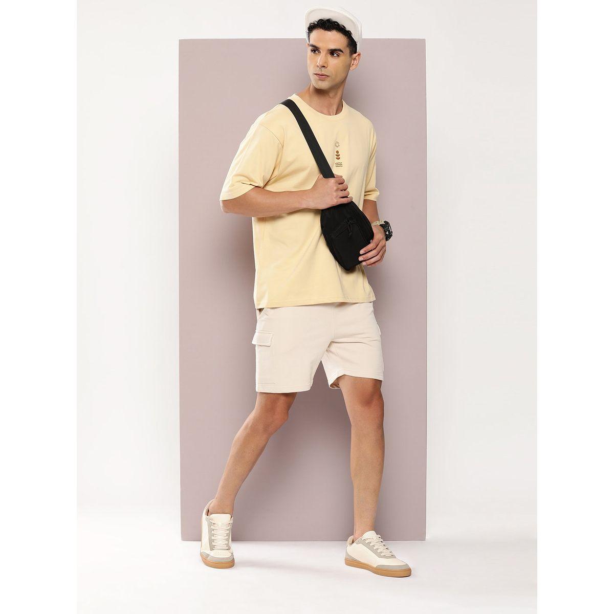 تيشيرت فضفاض مطبع بطبعة جرافيك ديلينجر × ستايلي-men-clothing-tshirtsandpolos-tshirts-image-4