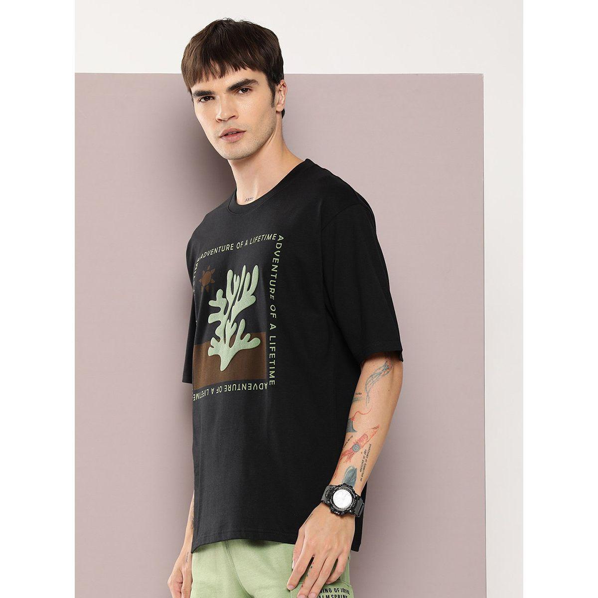 Dillinger X Styli  Front Graphic Print Longline Oversized T-Shirt-men-clothing-tshirtsandpolos-tshirts-image-1