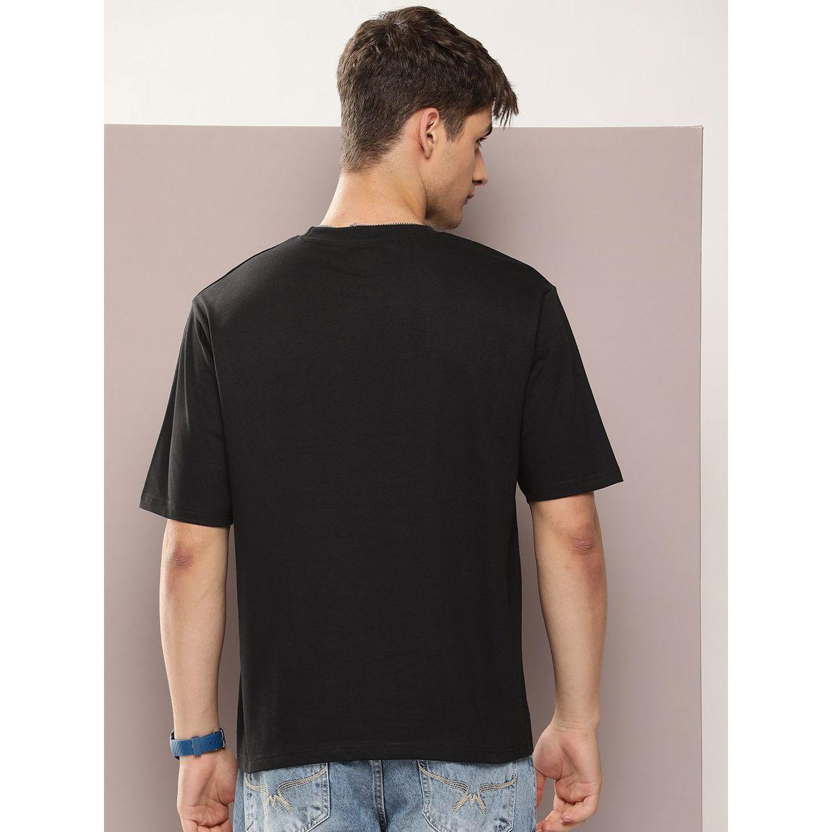 تيشيرت فضفاض مطبع بطبعة جرافيك ديلينجر × ستايلي-men-clothing-tshirtsandpolos-tshirts-image-3