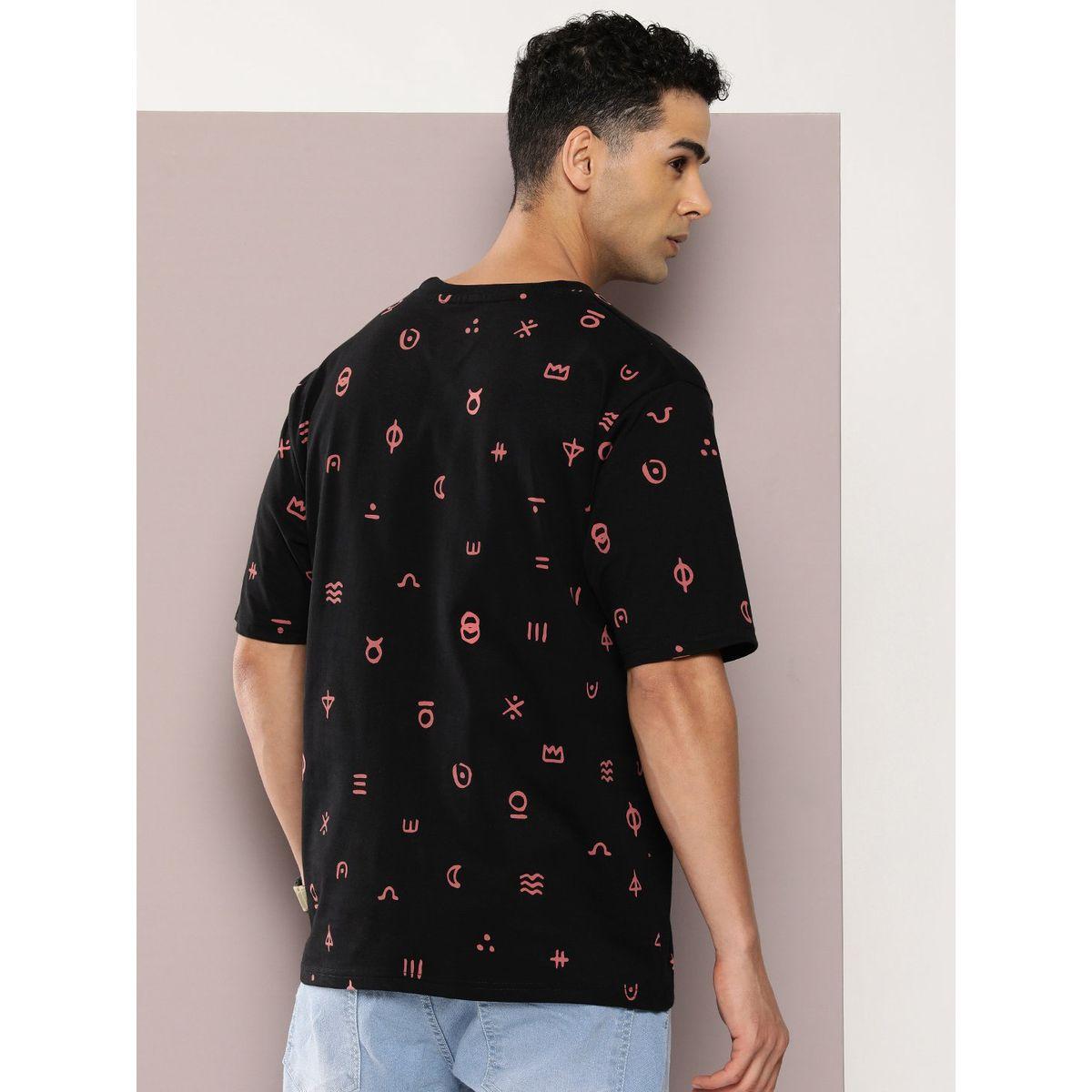 Dillinger X Styli  All Over Graphic Print Oversized T-Shirt-men-clothing-tshirtsandpolos-tshirts-image-2