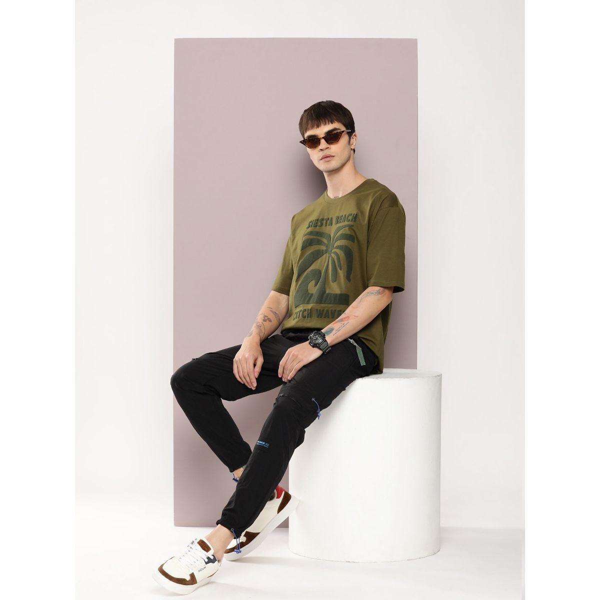 Dillinger X Styli  Beach Waves Graphic Print Oversized T-Shirt-men-clothing-tshirtsandpolos-tshirts-image-4