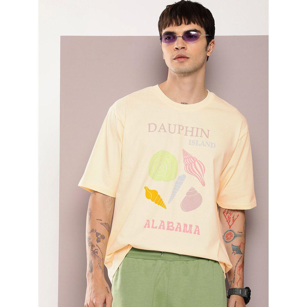 Dillinger X Styli  Shell Graphic Print Oversized T-Shirt-men-clothing-tshirtsandpolos-tshirts-image-1