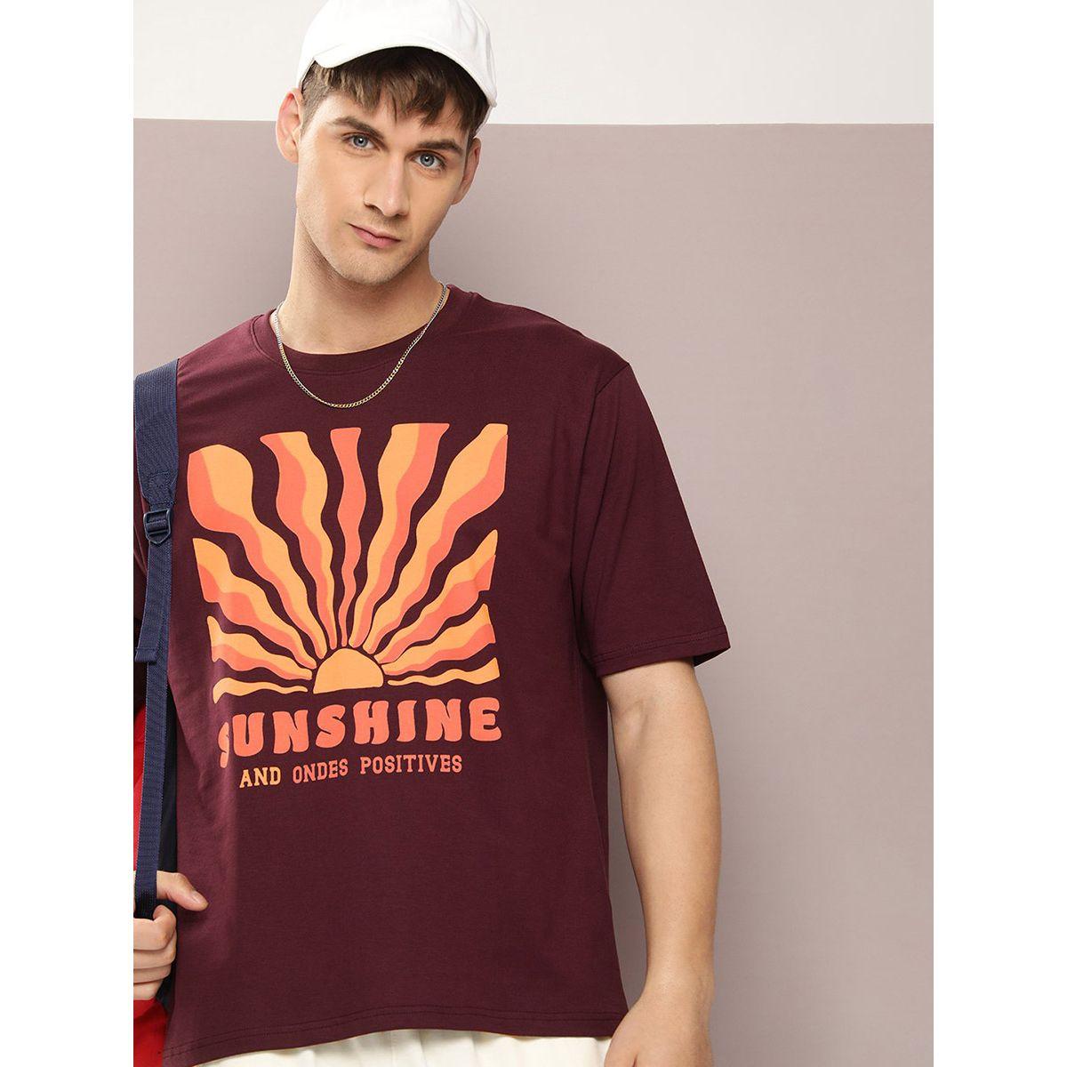 تيشيرت فضفاض مطبع بطبعة جرافيك ديلينجر × ستايلي-men-clothing-tshirtsandpolos-tshirts-image-1