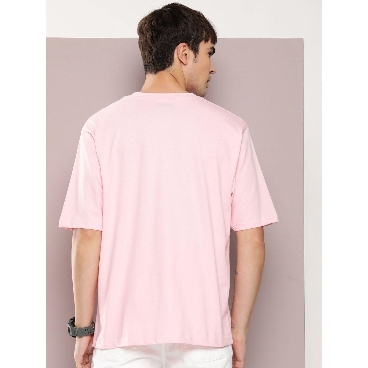 تيشيرت فضفاض مطبع بطبعة جرافيك ديلينجر × ستايلي-men-clothing-tshirtsandpolos-tshirts-image-3