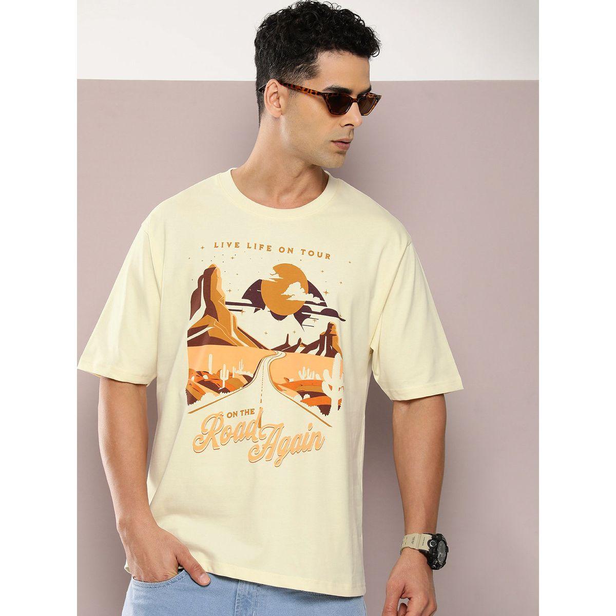 Dillinger X Styli  Road Again Graphic Print Oversized T-Shirt-men-clothing-tshirtsandpolos-tshirts-image-1