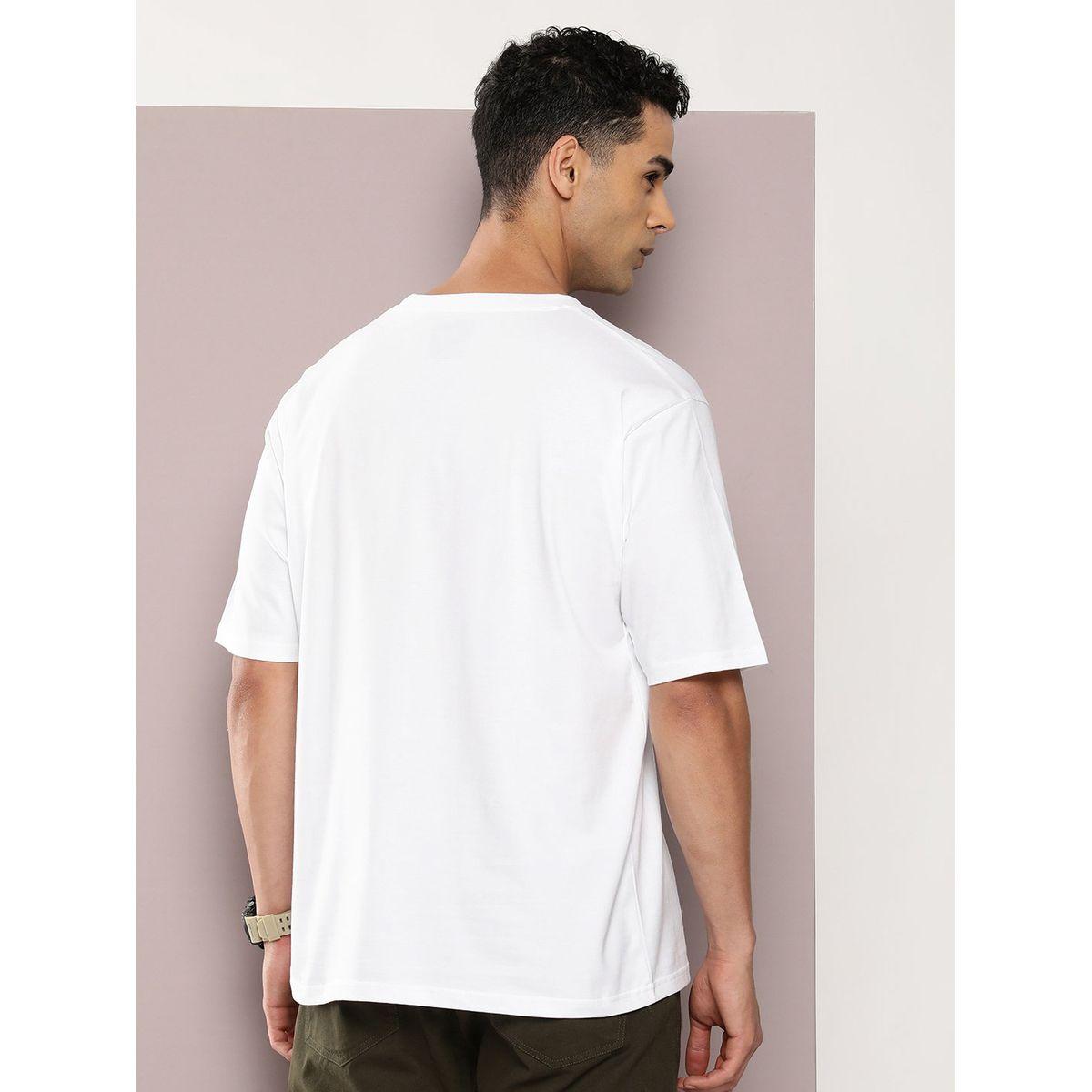 تيشيرت فضفاض مطبع بطبعة جرافيك ديلينجر × ستايلي-men-clothing-tshirtsandpolos-tshirts-image-3