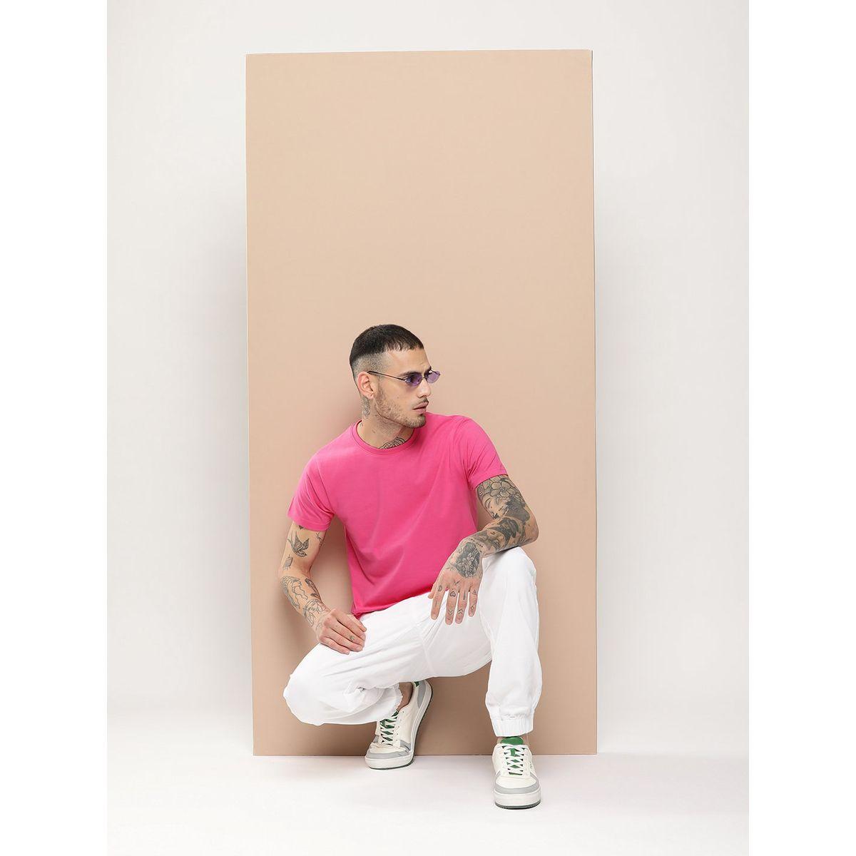 تيشيرت سادة بقصة عادية ديفيرنس أوف أوبينيون × ستايلي-men-clothing-tshirtsandpolos-tshirts-image-4