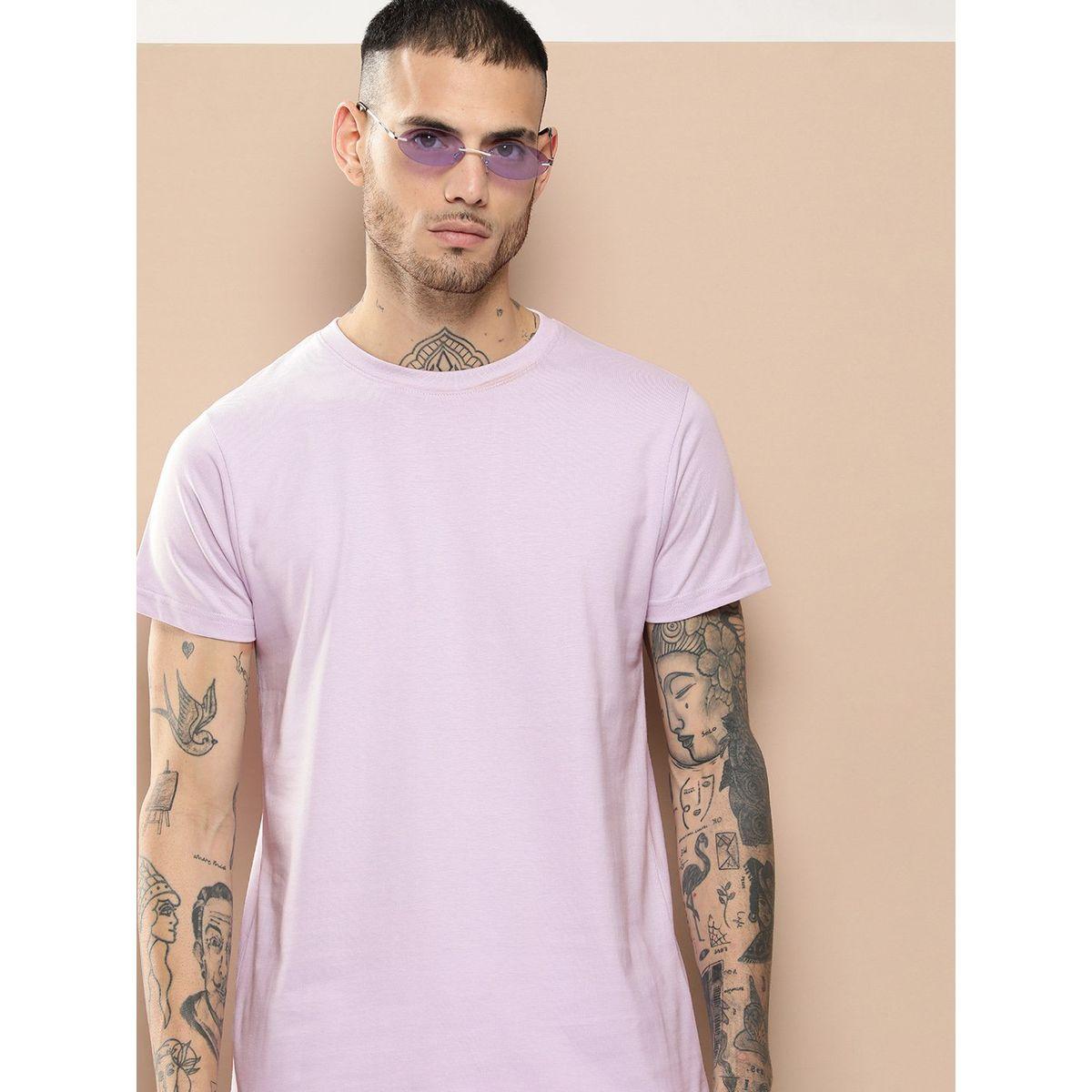 تيشيرت سادة بقصة عادية ديفيرنس أوف أوبينيون × ستايلي-men-clothing-tshirtsandpolos-tshirts-image-1