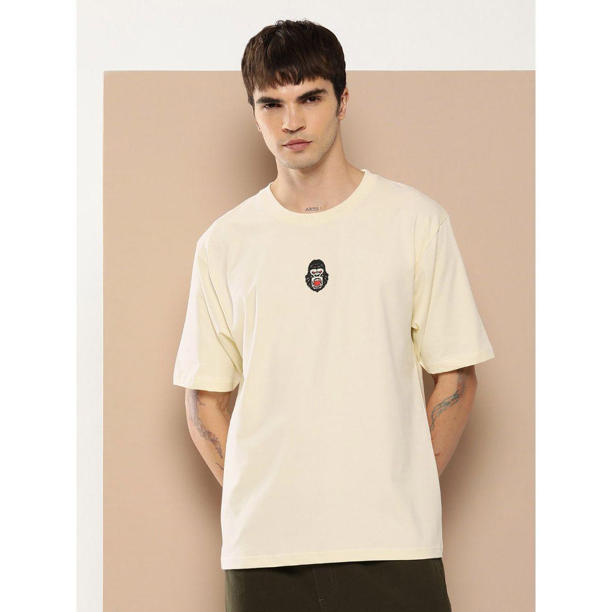 تيشيرت فضفاض مطبع بطبعة جرافيك ديفيرنس أوف أوبينيون × ستايلي-men-clothing-tshirtsandpolos-tshirts-image-3