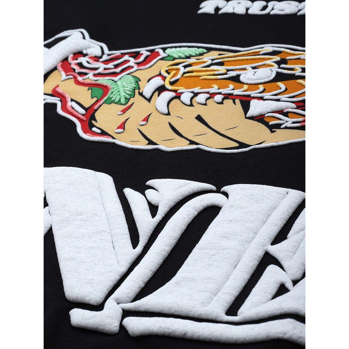 Difference of Opinion X Styli  Oversized Trust No One Graphic Print T-Shirt-men-clothing-tshirtsandpolos-tshirts-image-2