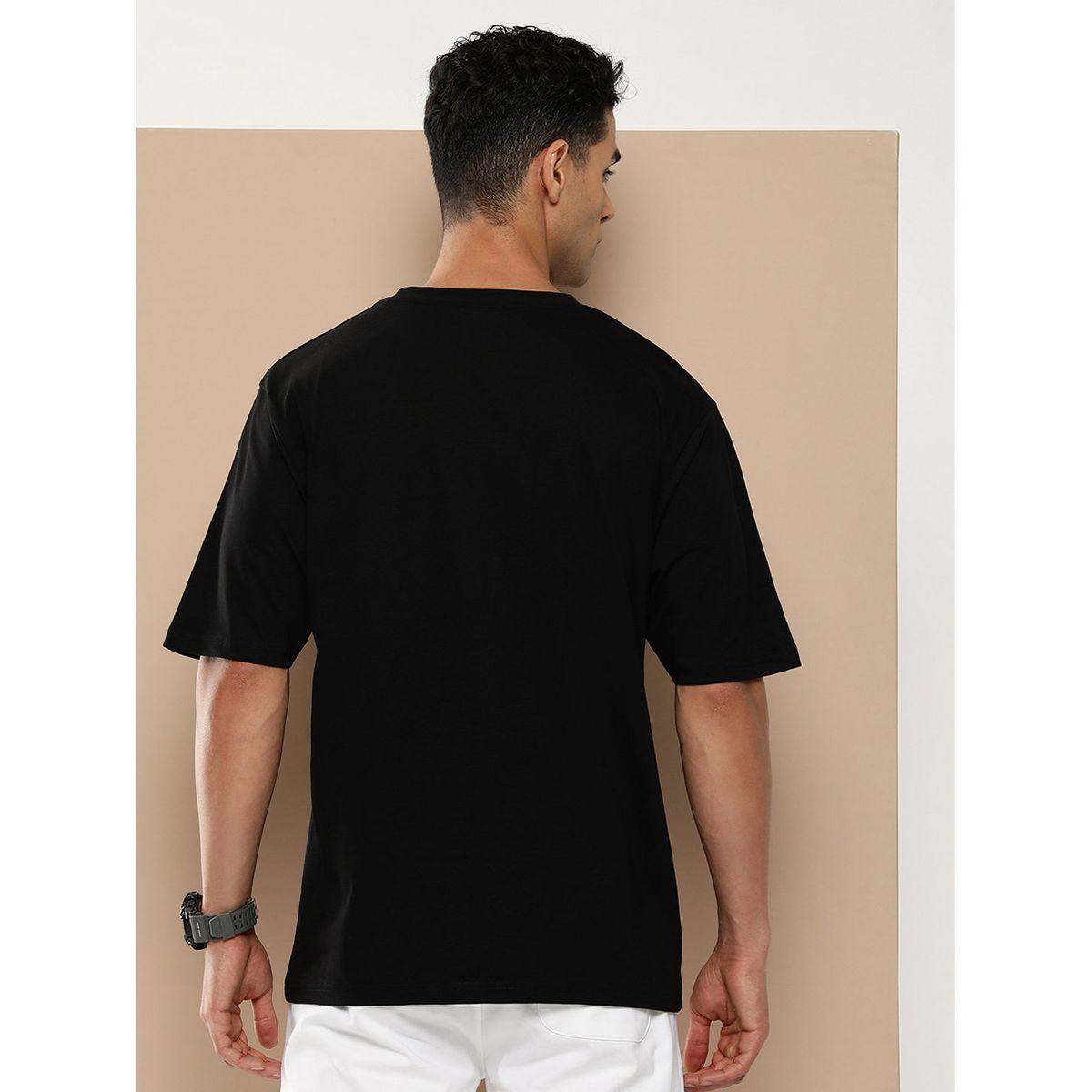 Difference of Opinion X Styli  Oversized Trust No One Graphic Print T-Shirt-men-clothing-tshirtsandpolos-tshirts-image-3