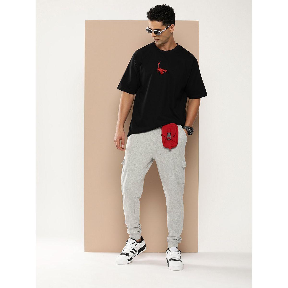 Difference of Opinion X Styli  Oversized Scorpion Graphic Print T-Shirt-men-clothing-tshirtsandpolos-tshirts-image-4