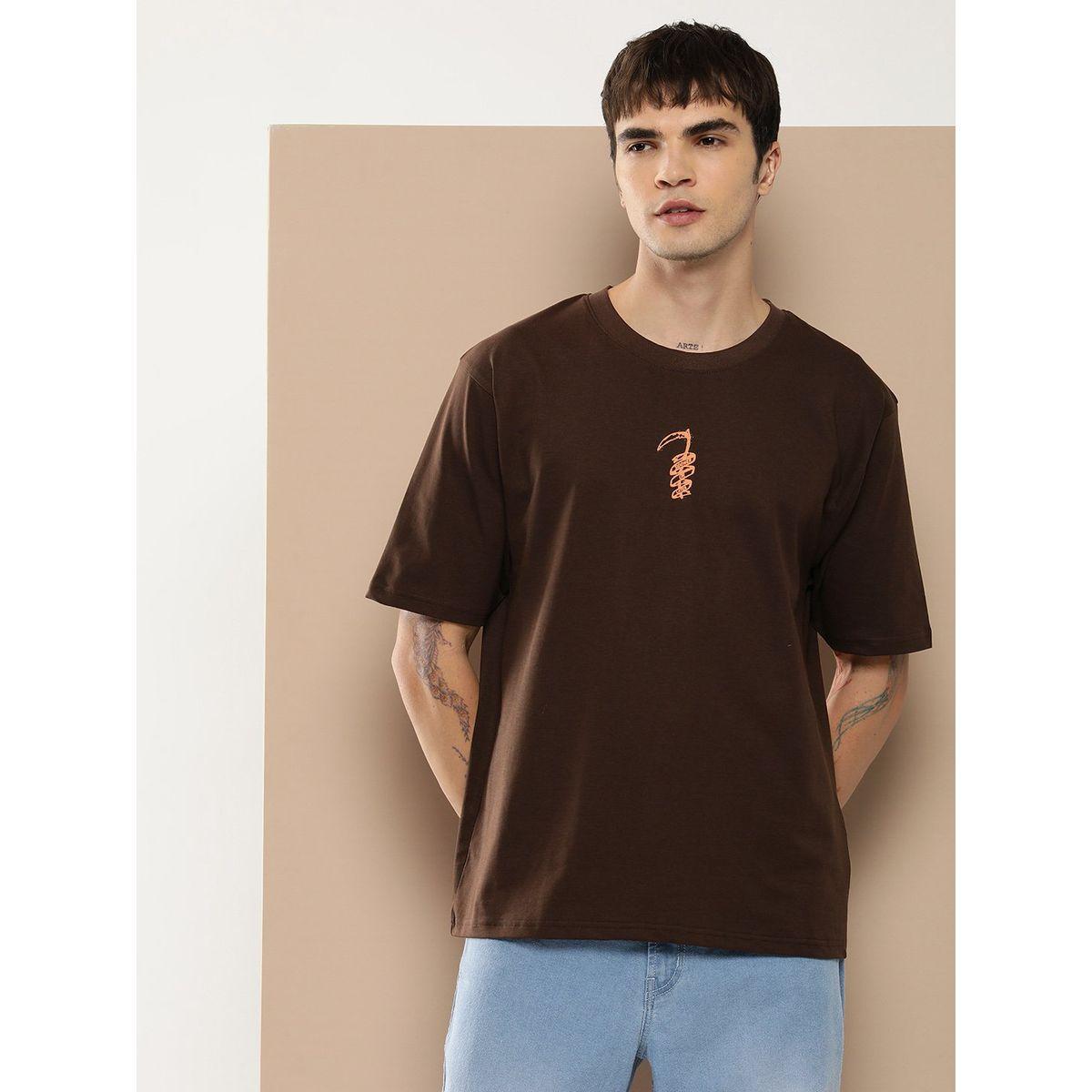 تيشيرت فضفاض مطبع بطبعة جرافيك ديفيرنس أوف أوبينيون × ستايلي-men-clothing-tshirtsandpolos-tshirts-image-3