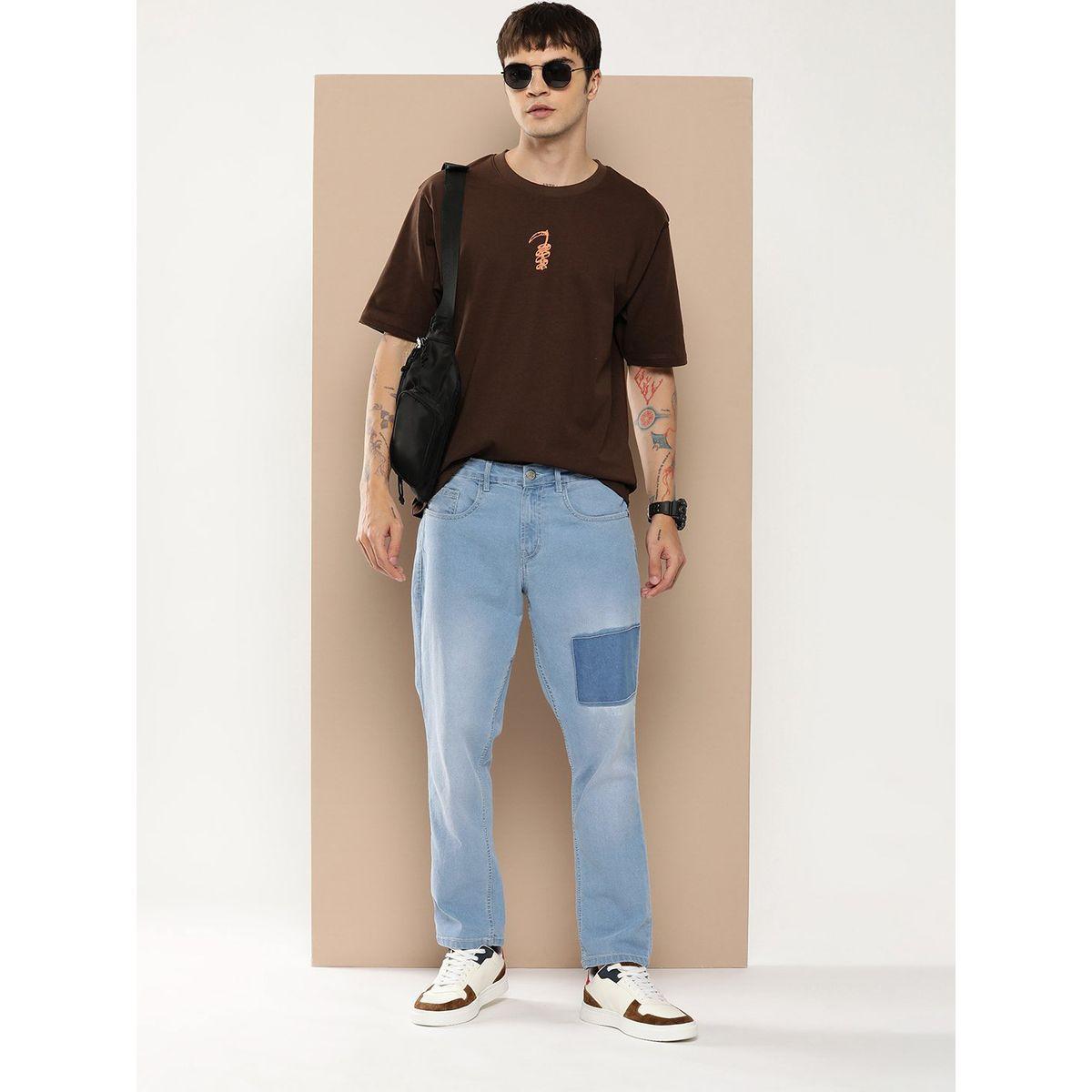 تيشيرت فضفاض مطبع بطبعة جرافيك ديفيرنس أوف أوبينيون × ستايلي-men-clothing-tshirtsandpolos-tshirts-image-4
